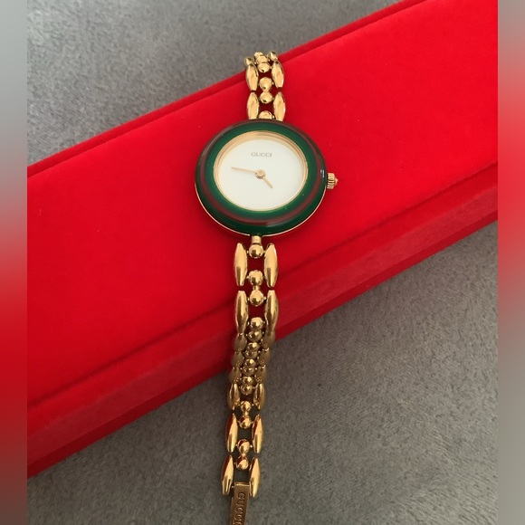 Gucci change bezel watch w/ bezels ππβ€οΈπ€ - Picture 2 of 12